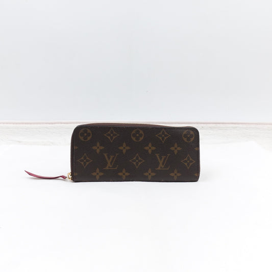 Pre-owned Louis Vuitton Monogram Coated Canvas Long Wallet