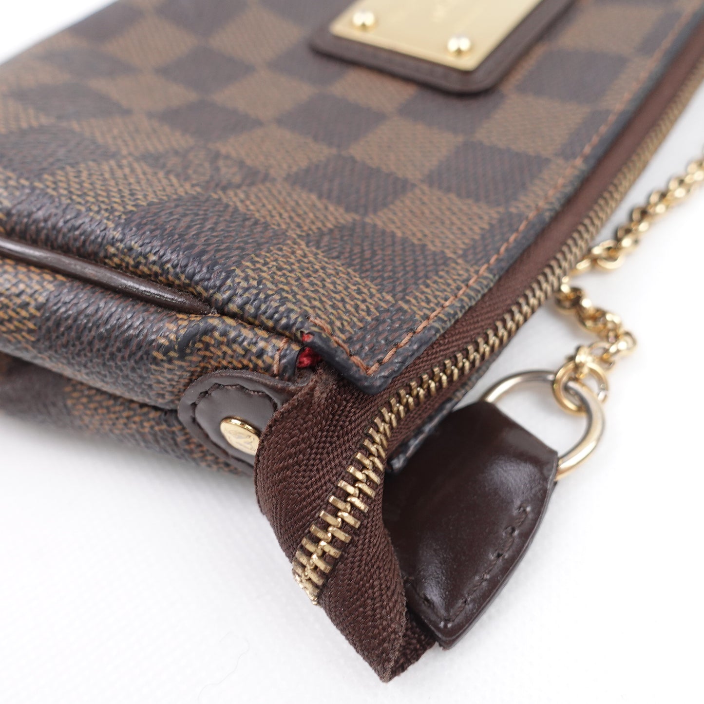 Pre-Owned Louis  Vuitton EVA Damier Ebene Coated Canvas Shoulder Bag
