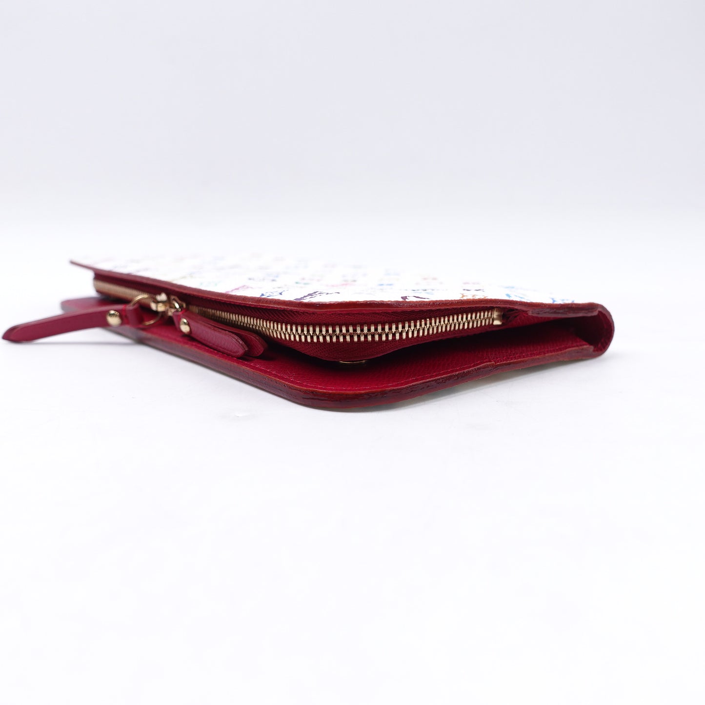Pre-owned Louis Vuitton Insolite Multi White Canvas Wallet