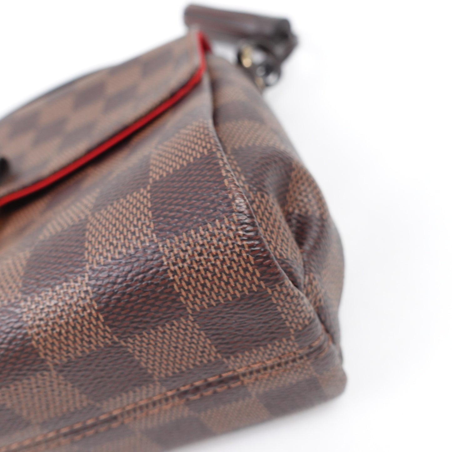 Pre-owned Louis Vuitton Croisette Damier Ebene Coated Canvas Shoulder Bag