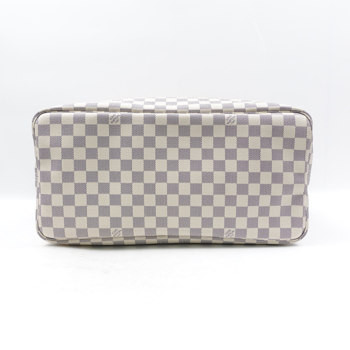 Pre-owned Louis Vuitton Neverfull GM Damier Azur Coated Canvas Tote