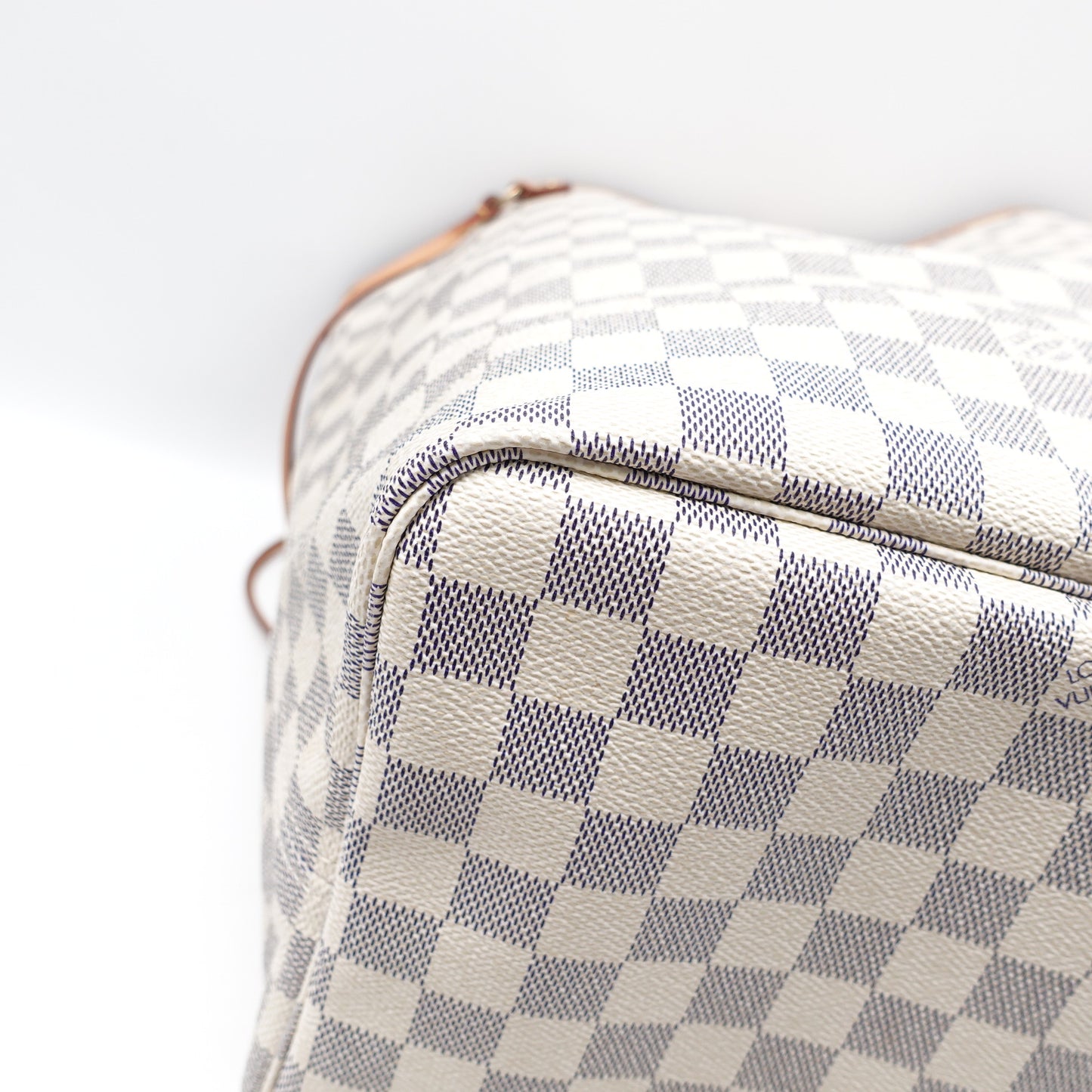 Pre-owned Louis Vuitton Neverfull GM Damier Azur Coated Canvas Tote