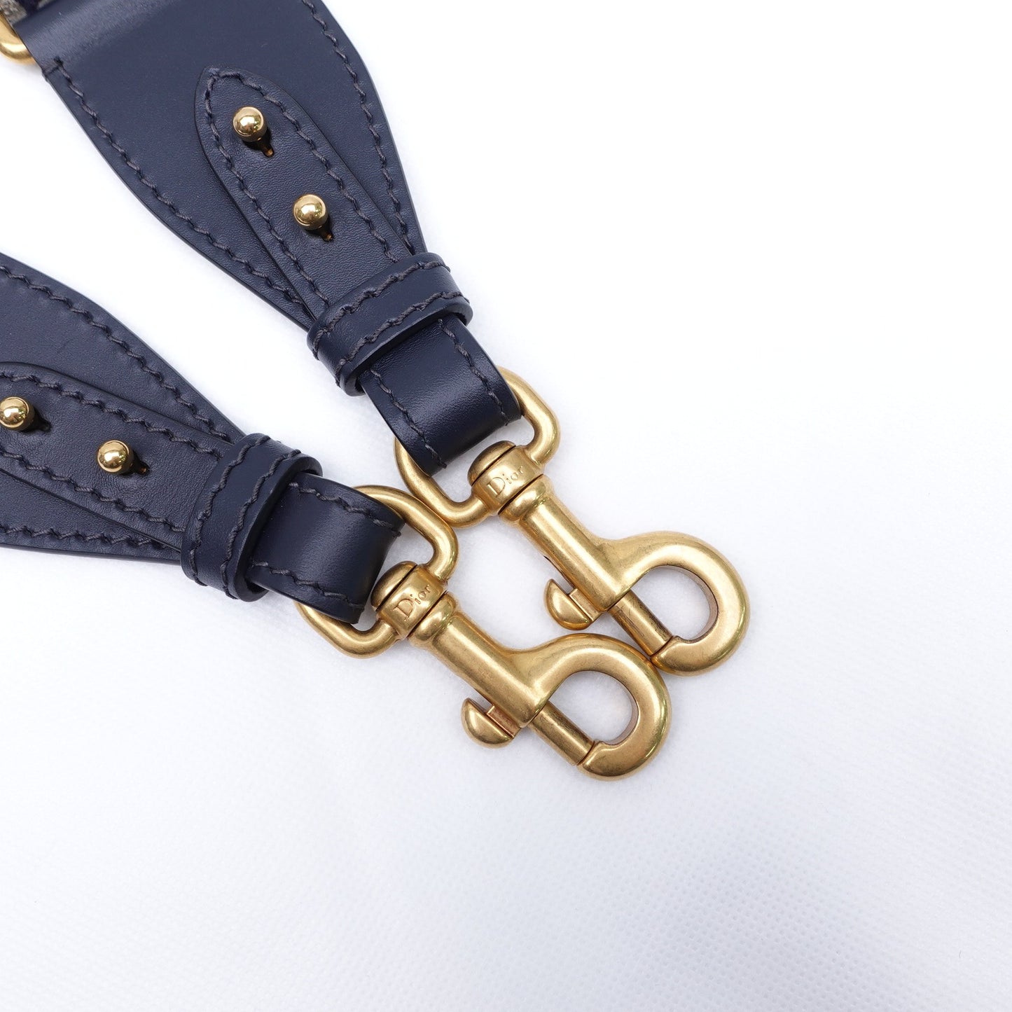 Pre-owned Dior Oblique Canvas Shoulder Strap