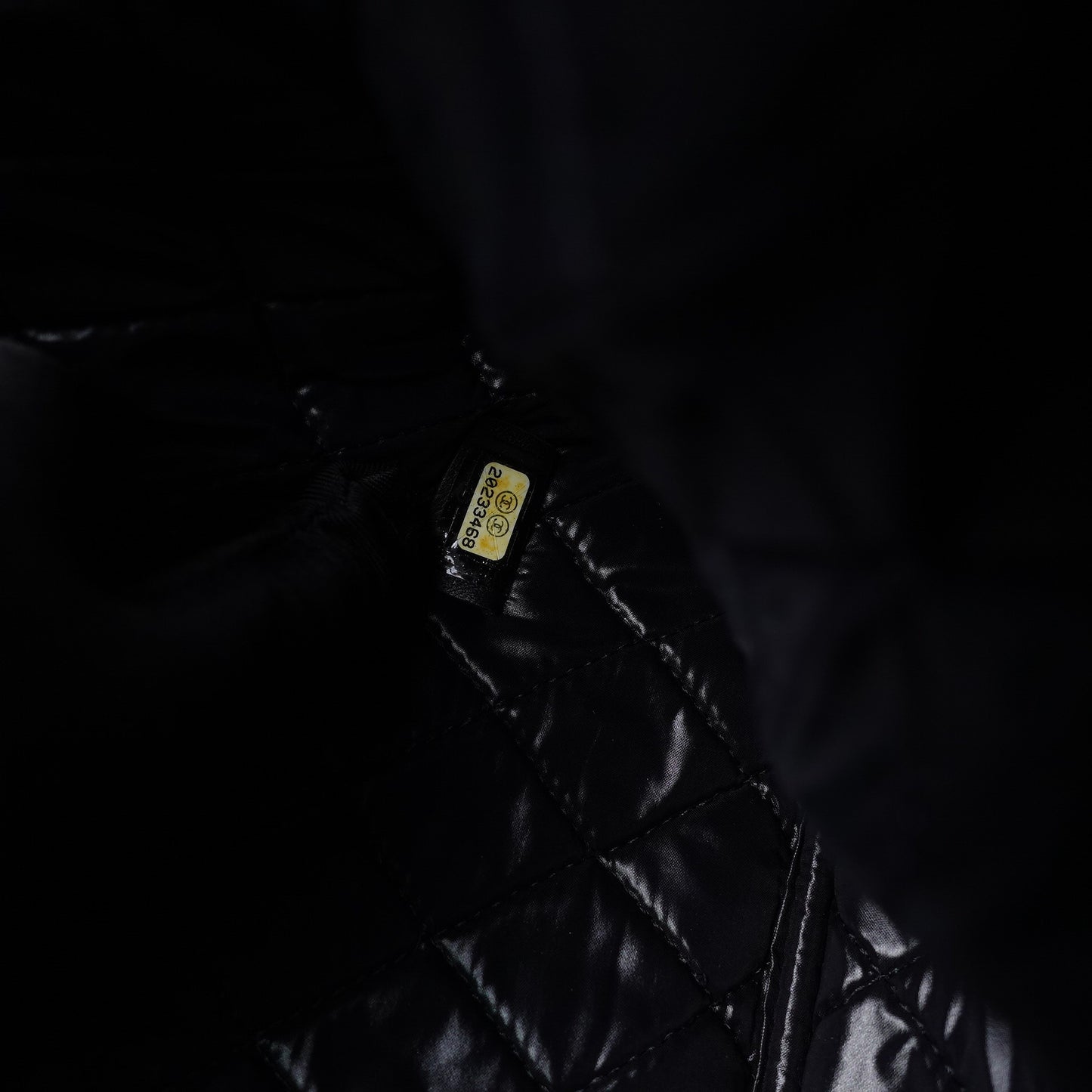 Pre-owned Chanel Black Vernis Clutch