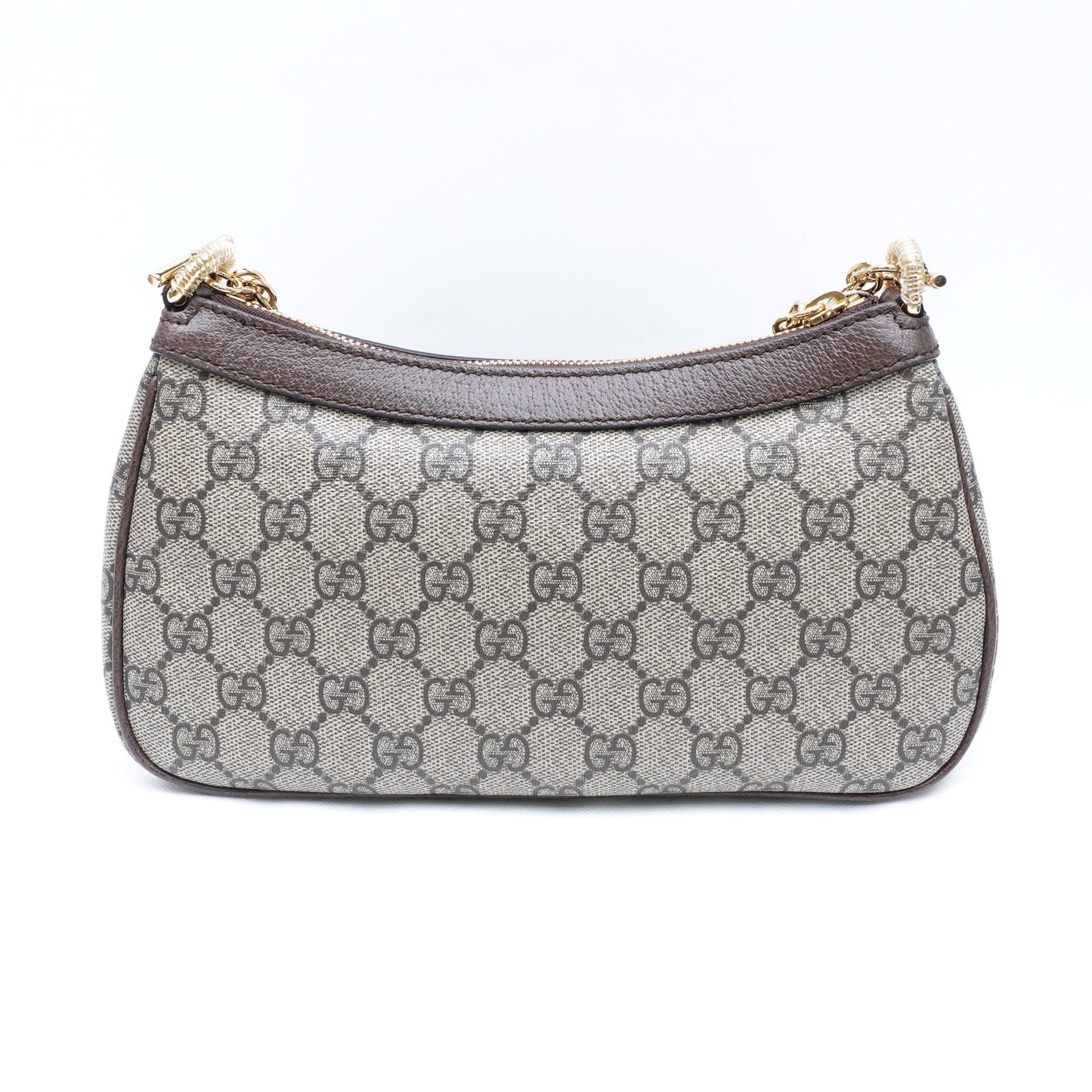 Pre-owned Gucci Ophidia Monogram Coate Canvas Shoulder Bag
