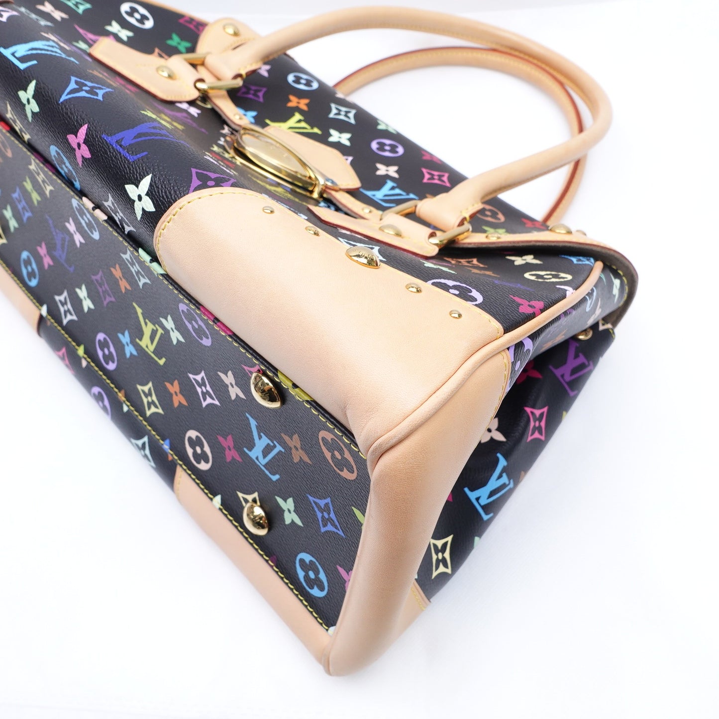 Pre-owned Louis Vuitton Beverly Black Canvas Handbag T10299871