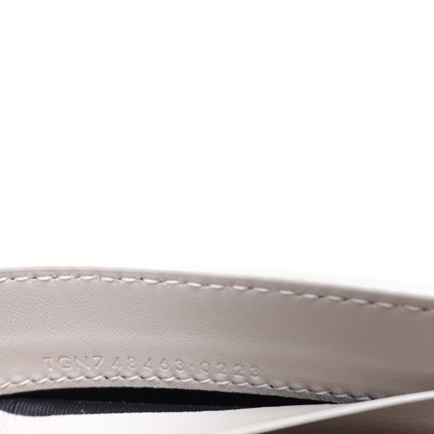 Pre-owned Saint Laurent White Calfskin Wallet