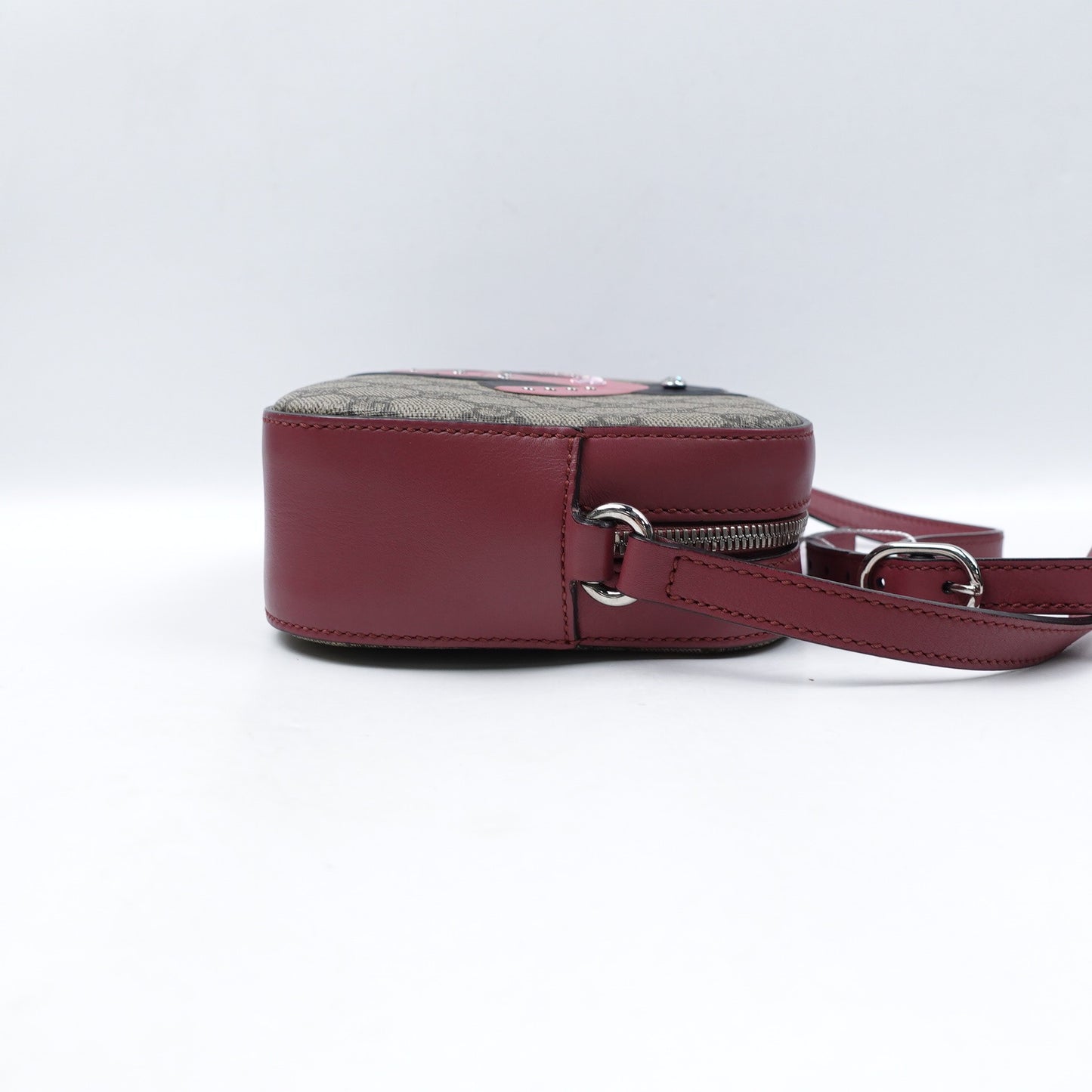 Pre-owned Gucci GG Brown Coated Canvas Shoulder Bag
