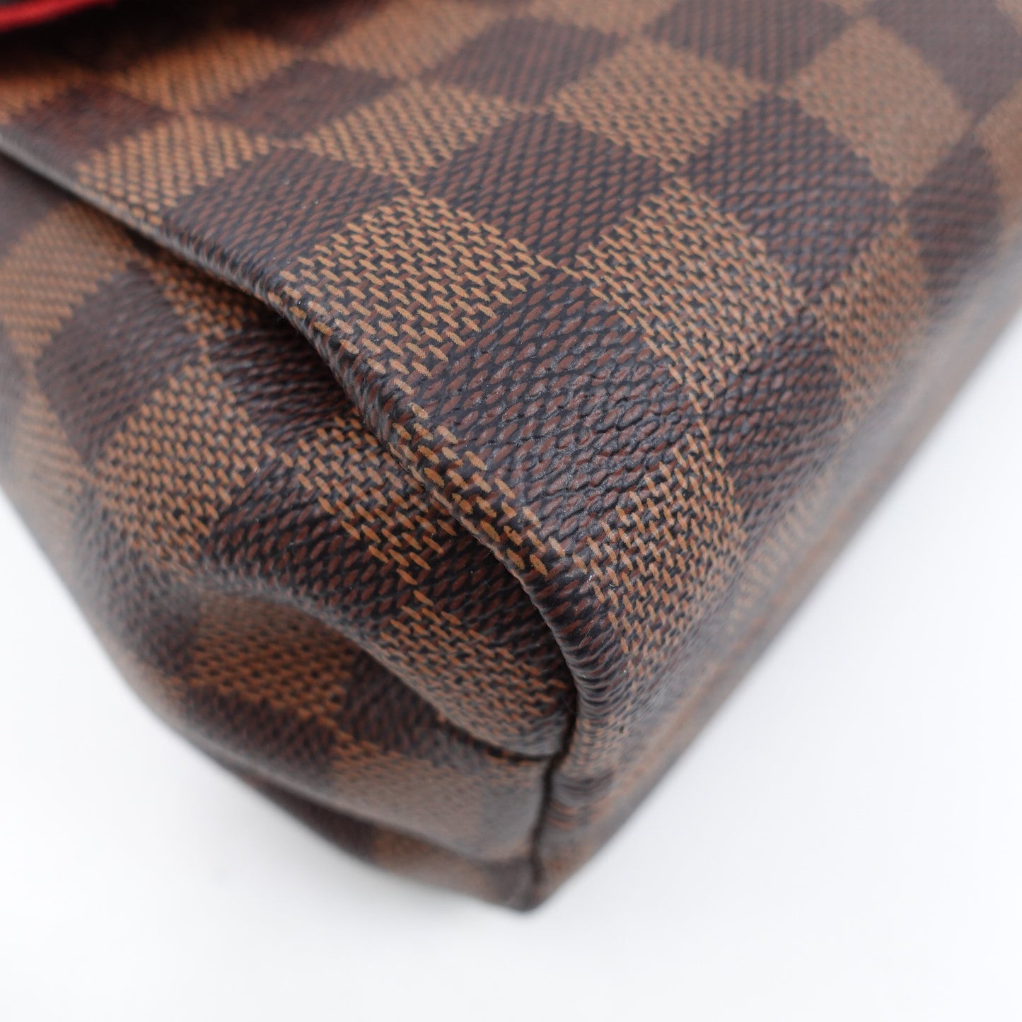 Pre-owned Louis Vuitton Croisette Coated Canvas Shoulder