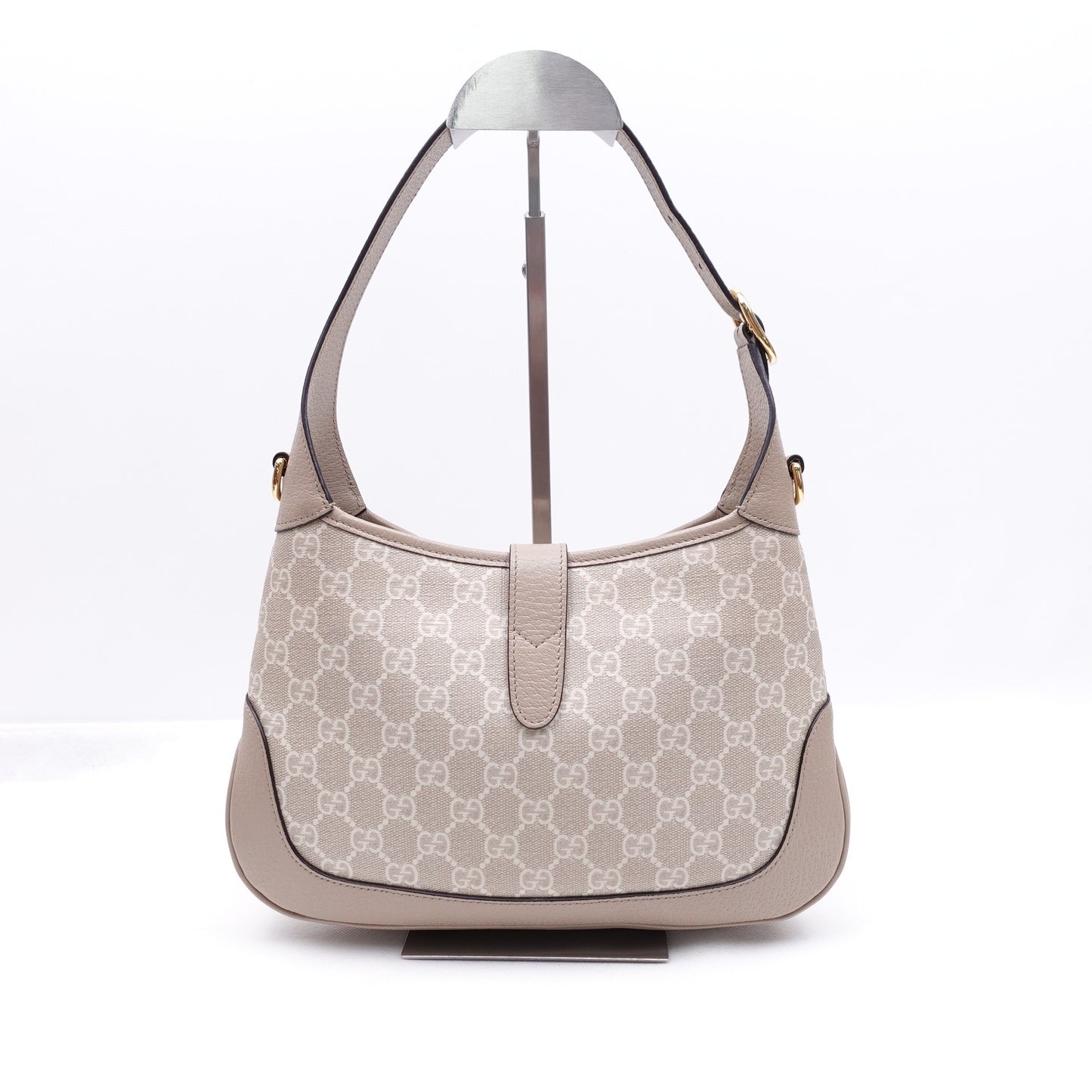 Pre-owned Gucci Jackie 1961 Monogram Coated Canvas Hobo T10311348