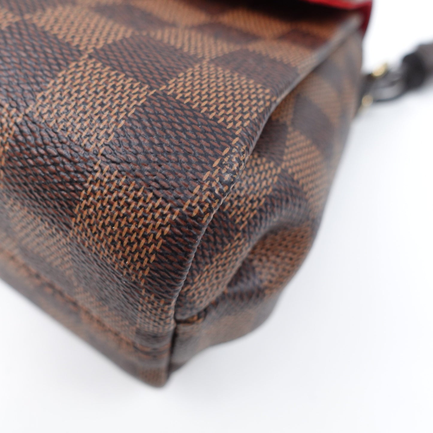 Pre-owned Louis Vuitton Croisette Coated Canvas Shoulder