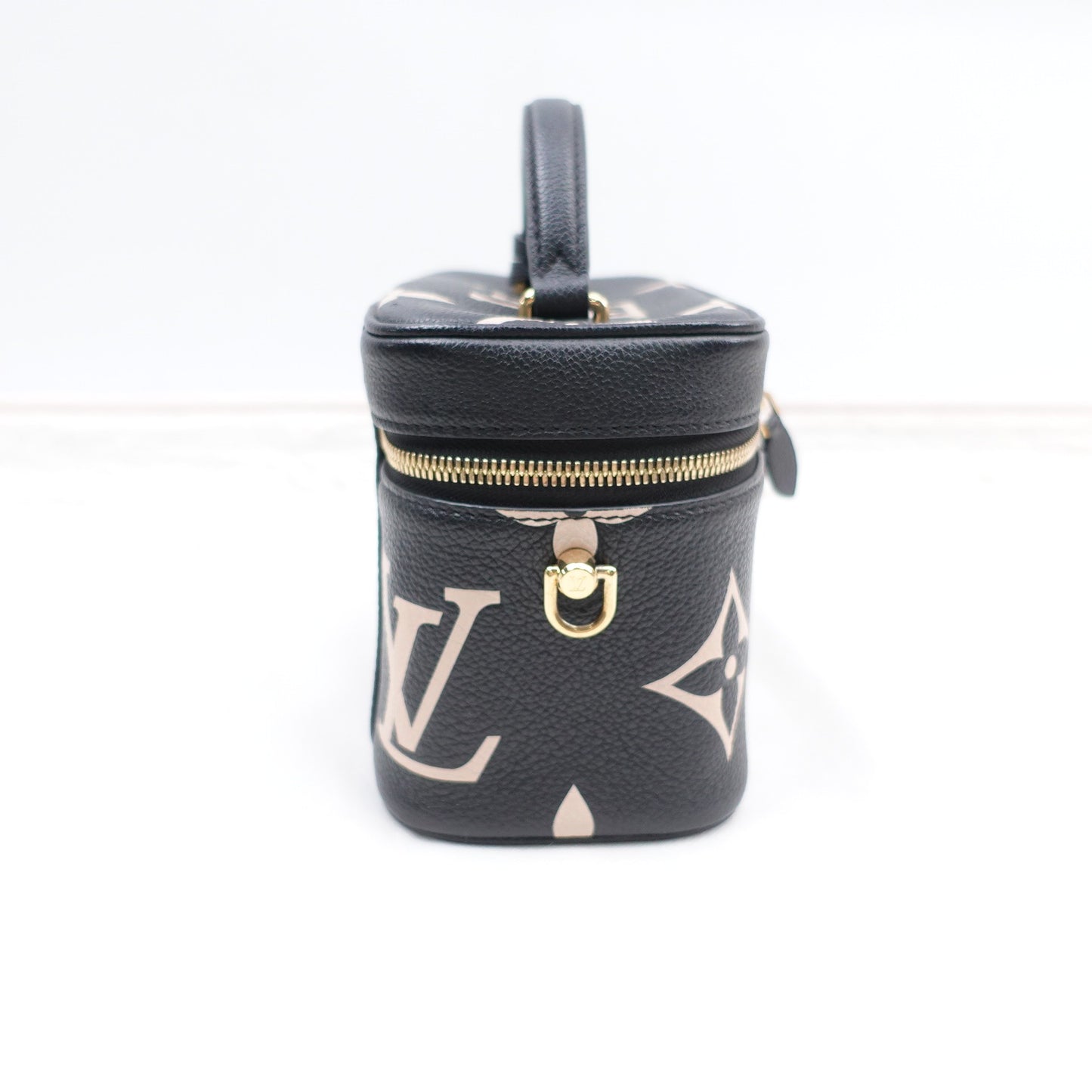 Pre-owned Louis Vuitton Vanity Black Calfskin Vanity Case