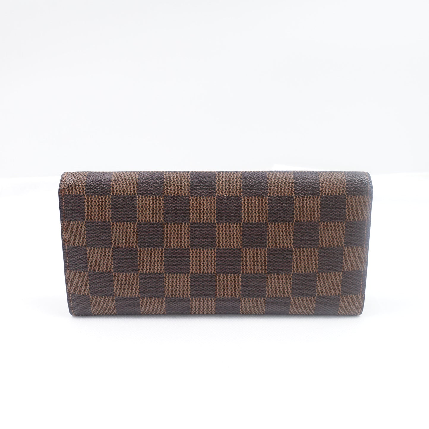 Pre-owned Louis Vuitton 3 In 1 Damier Ebene Wallet