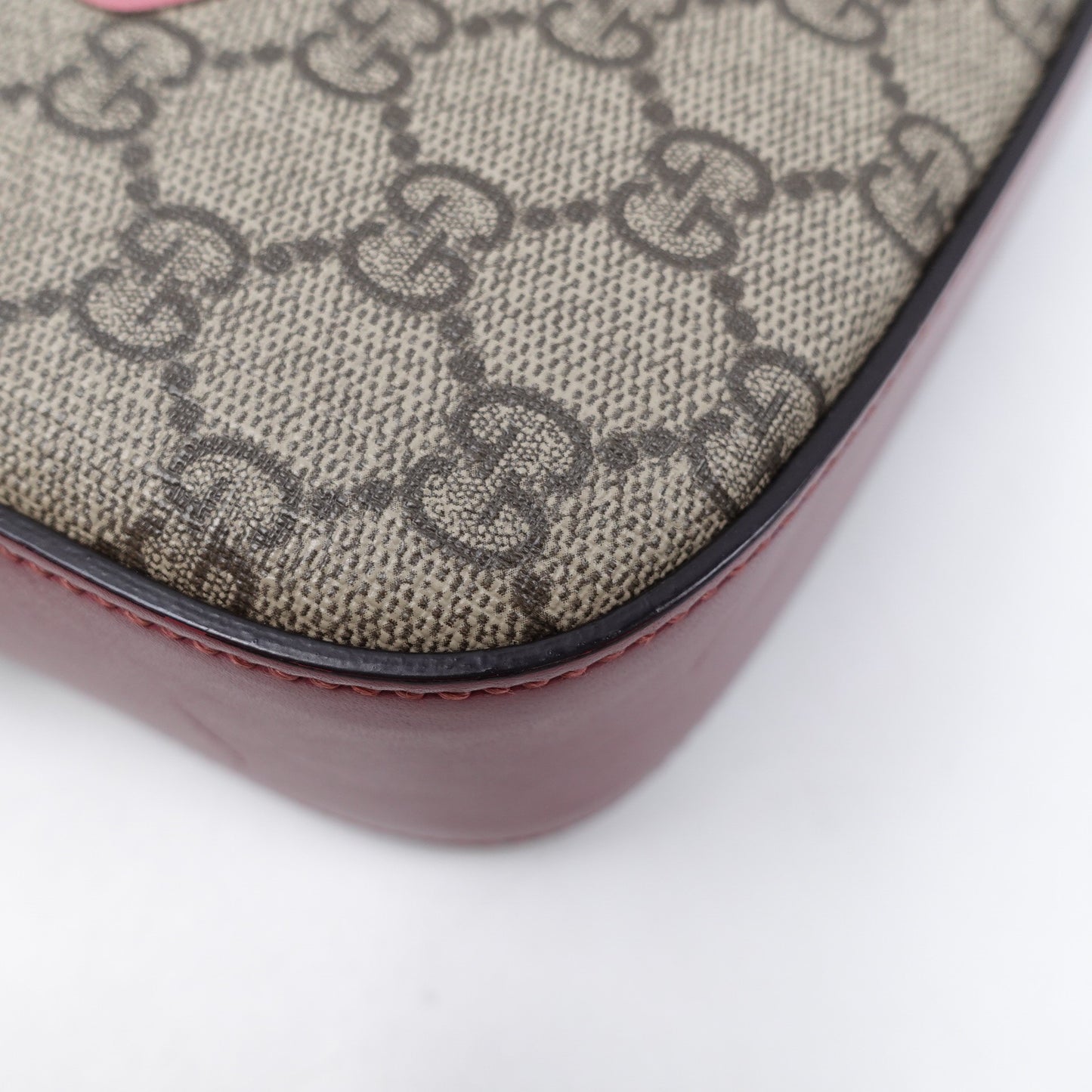 Pre-owned Gucci GG Brown Coated Canvas Shoulder Bag