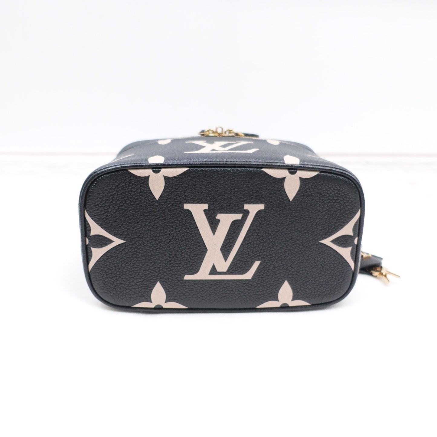 Pre-owned Louis Vuitton Vanity Black Calfskin Vanity Case