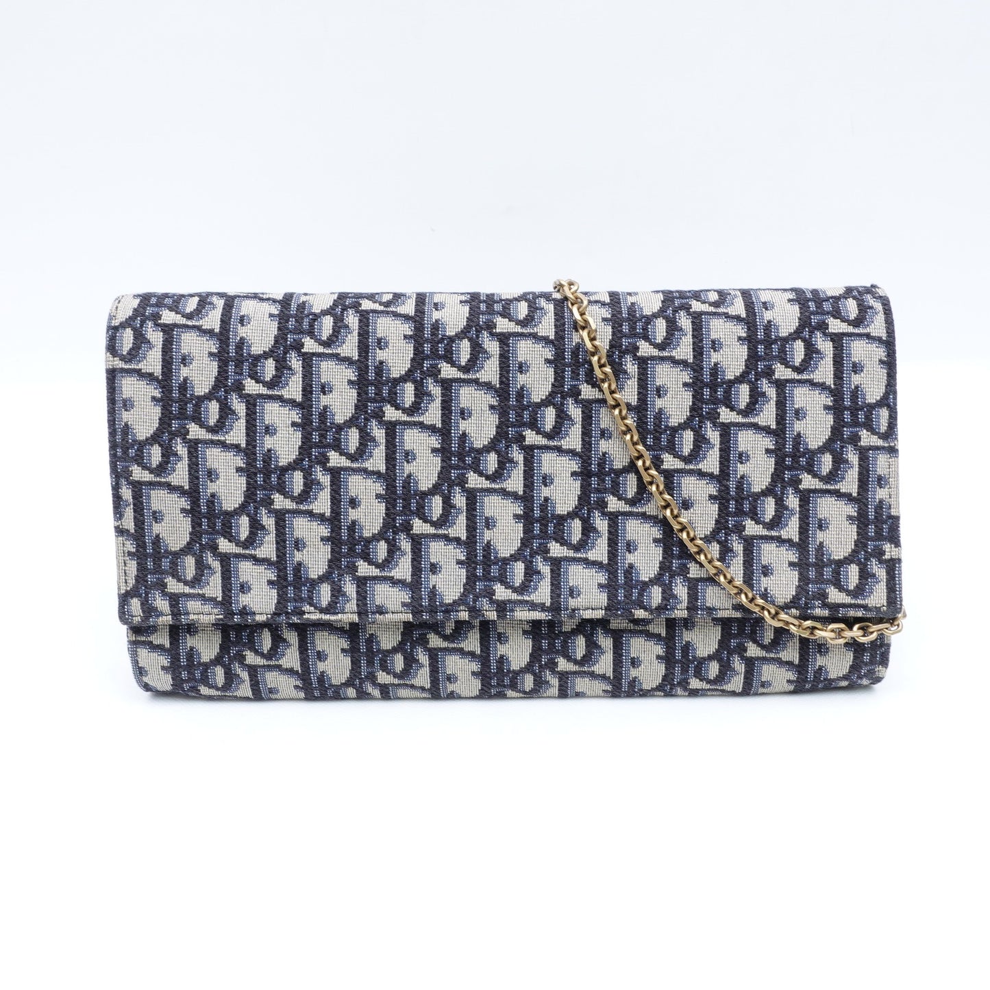Pre-owned Dior Blue Canvas Shoulder Bag