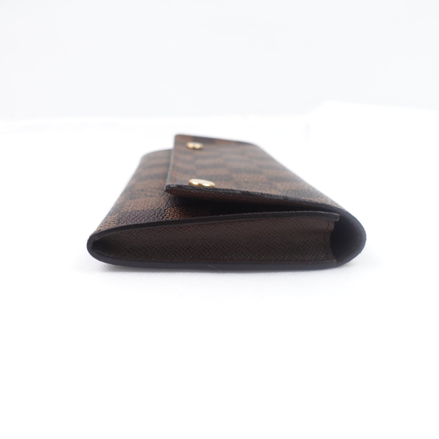 Pre-owned Louis Vuitton 3 In 1 Damier Ebene Wallet
