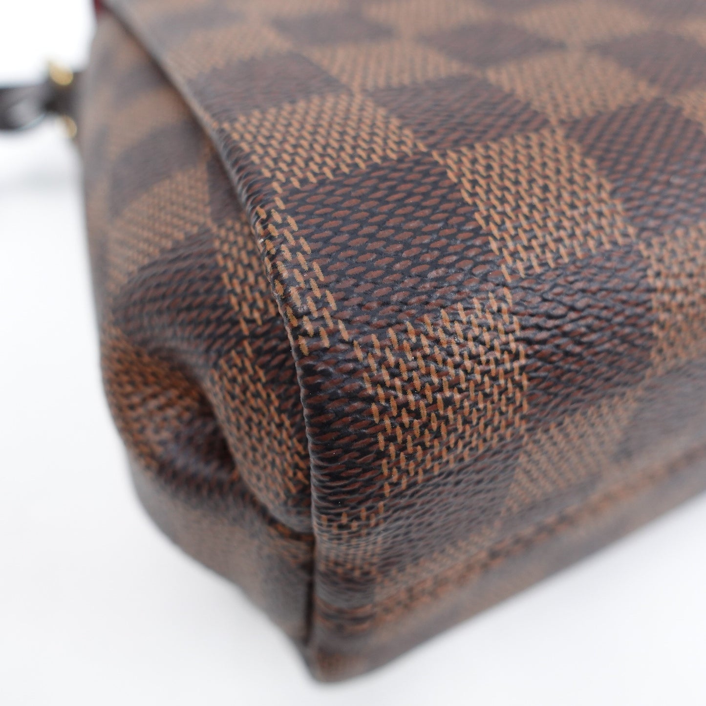 Pre-owned Louis Vuitton Croisette Coated Canvas Shoulder