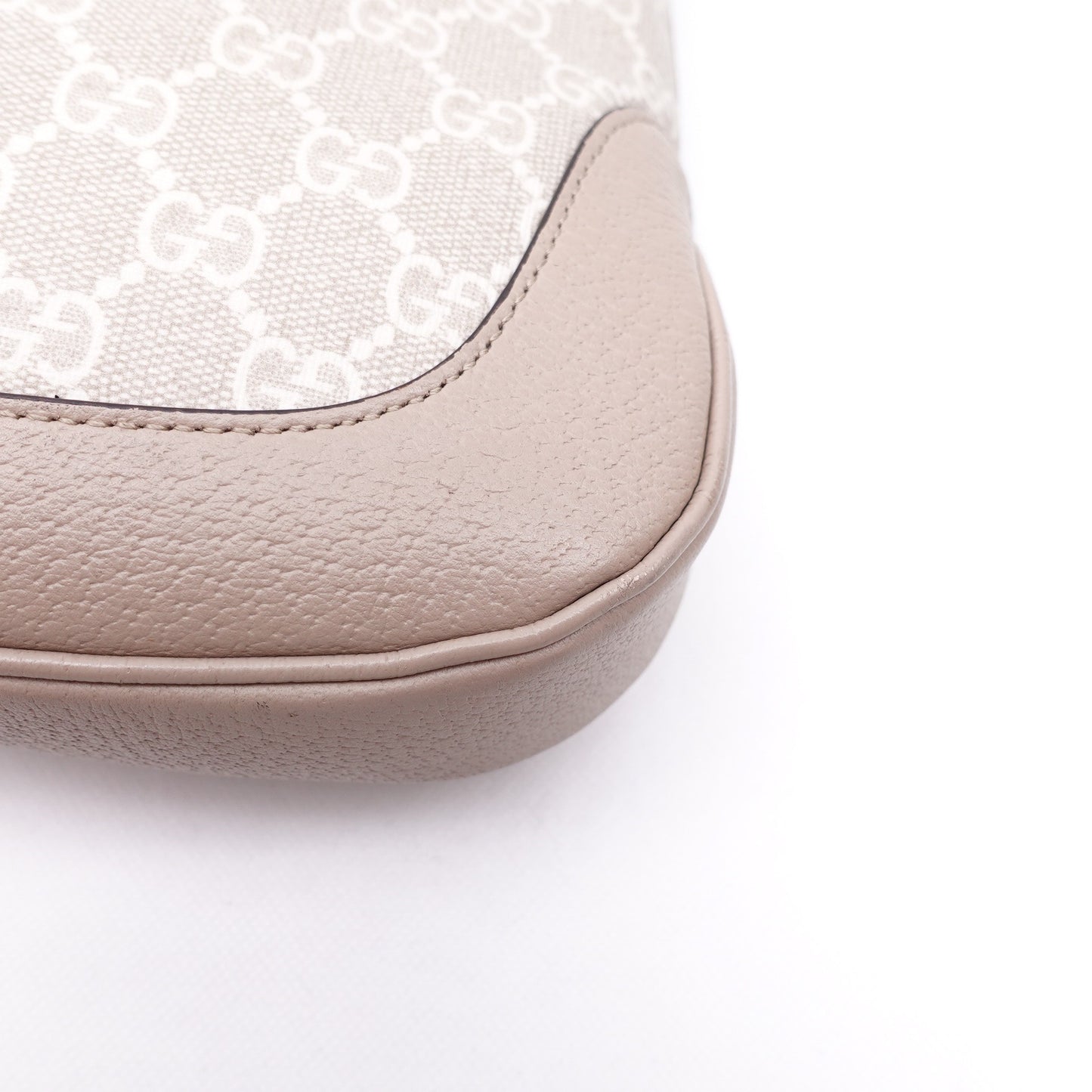 Pre-owned Gucci Jackie 1961 Monogram Coated Canvas Hobo T10311348