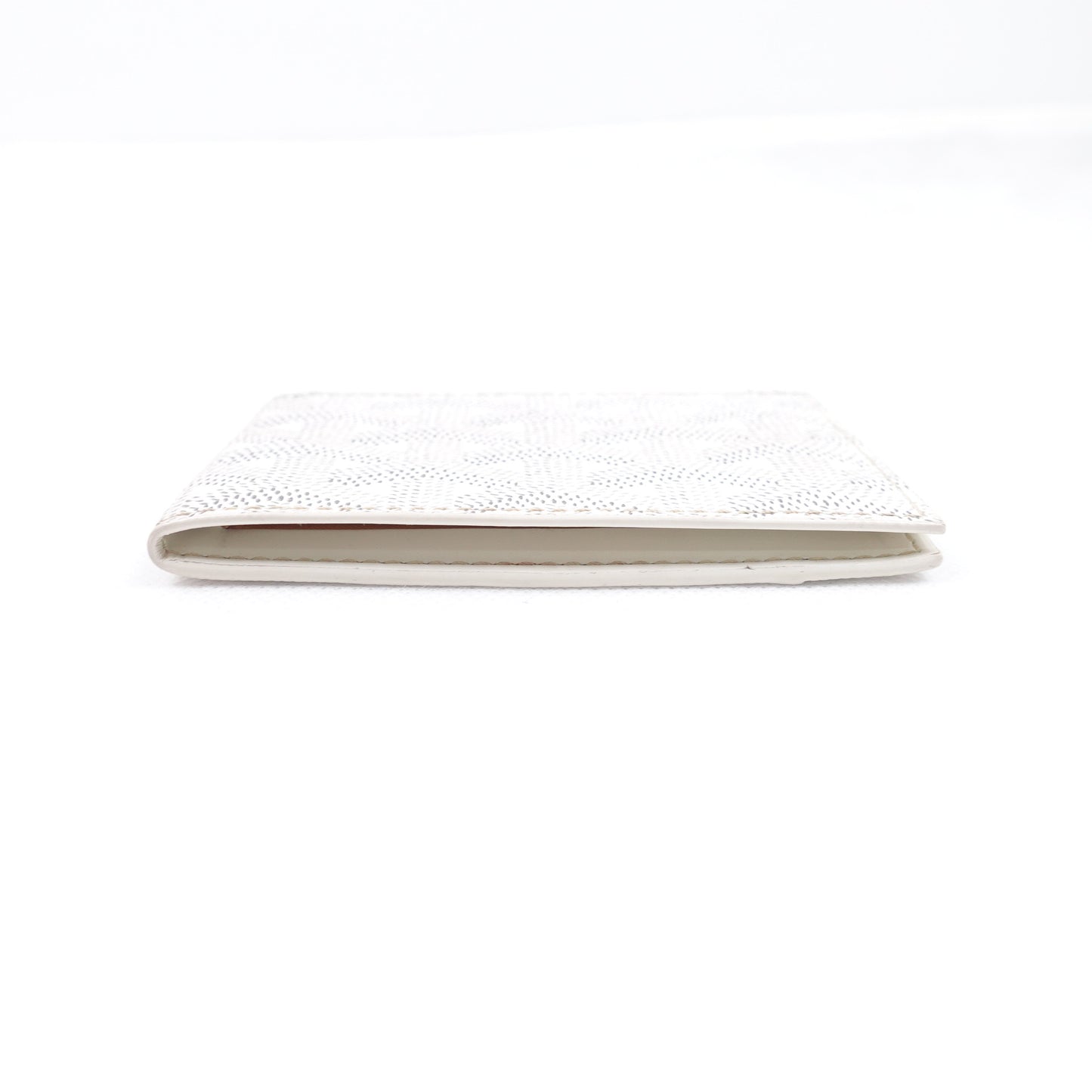 Pre-owned Goyard White Coated Canvas Bifold Wallet