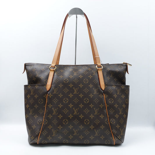 Pre-owned Louis Vuitton Totally MM Monogram Caoted Canvas Shoulder Bag