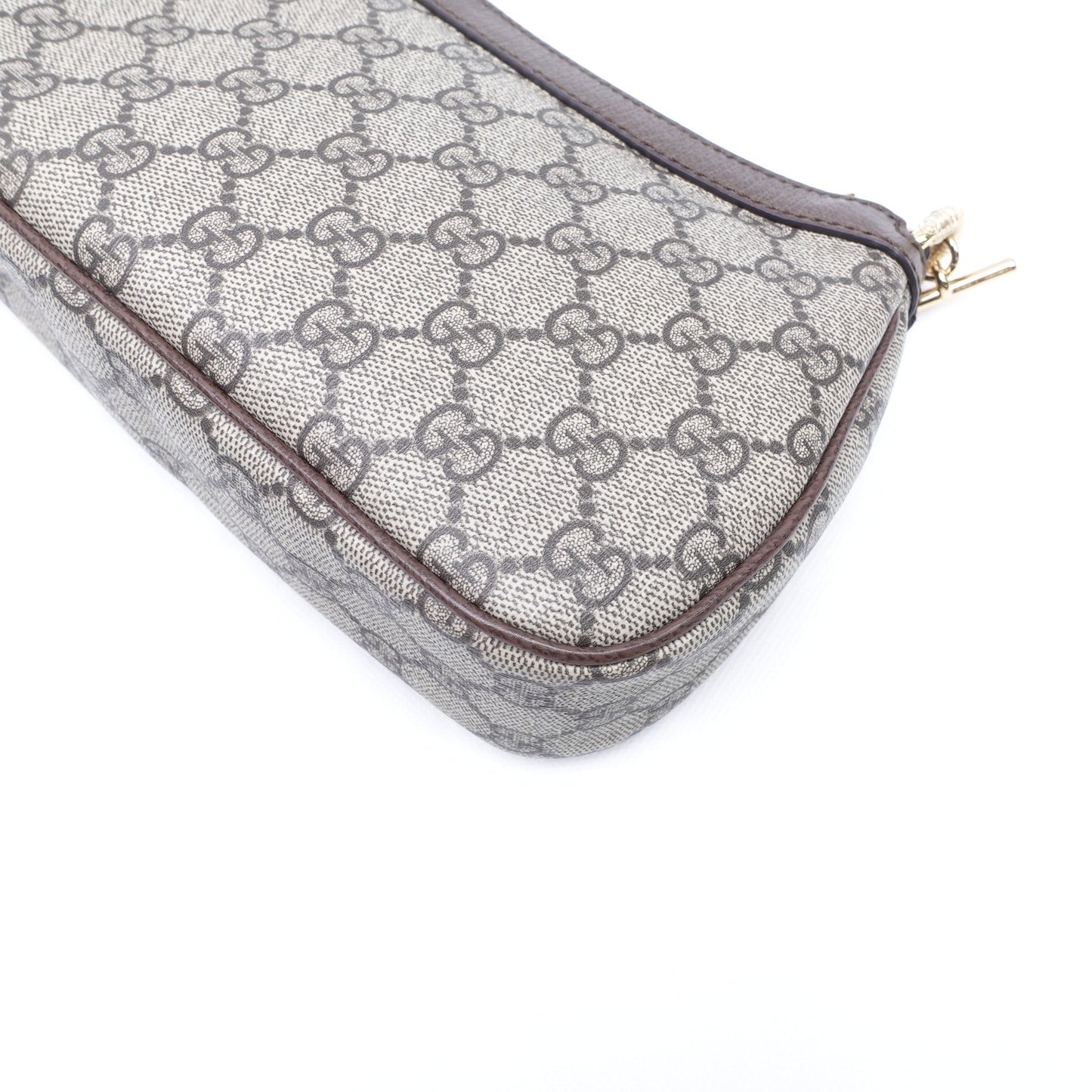 Pre-owned Gucci Ophidia Monogram Coate Canvas Shoulder Bag