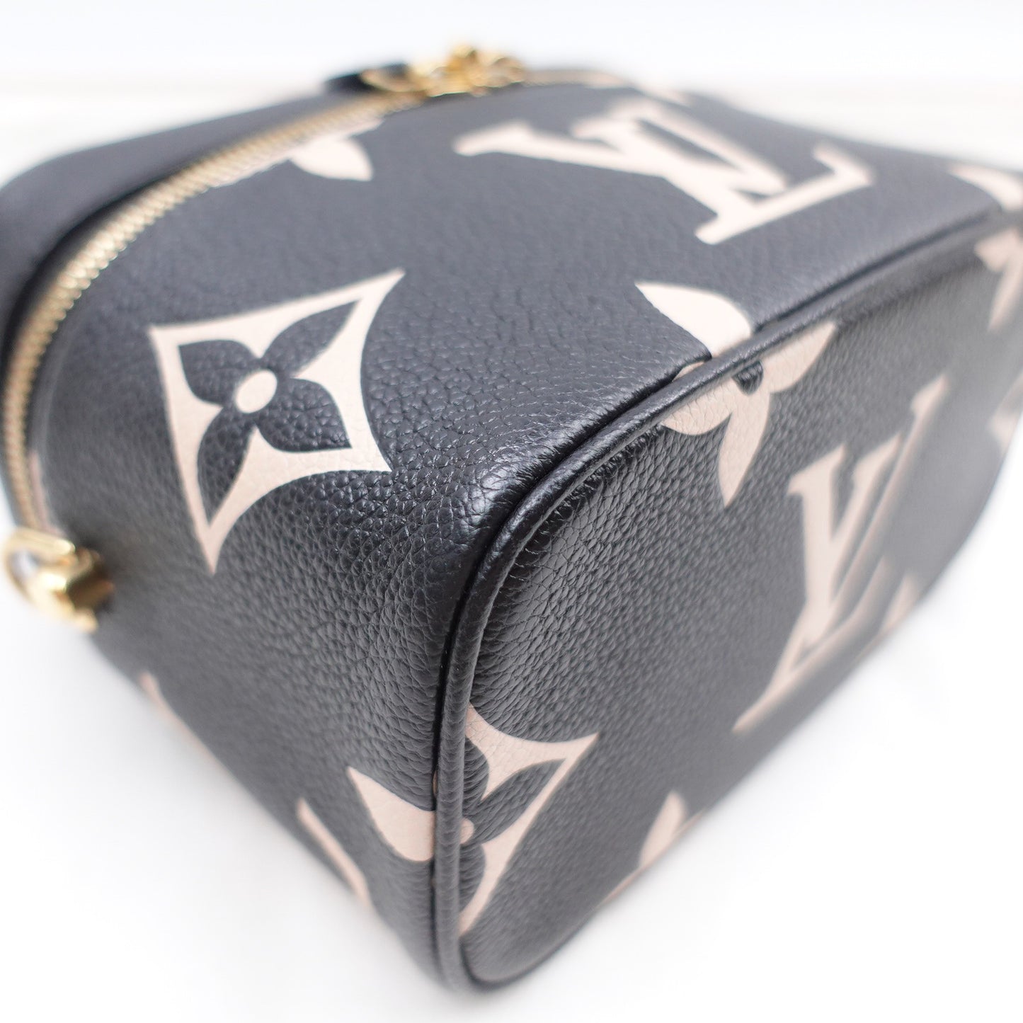 Pre-owned Louis Vuitton Vanity Black Calfskin Vanity Case