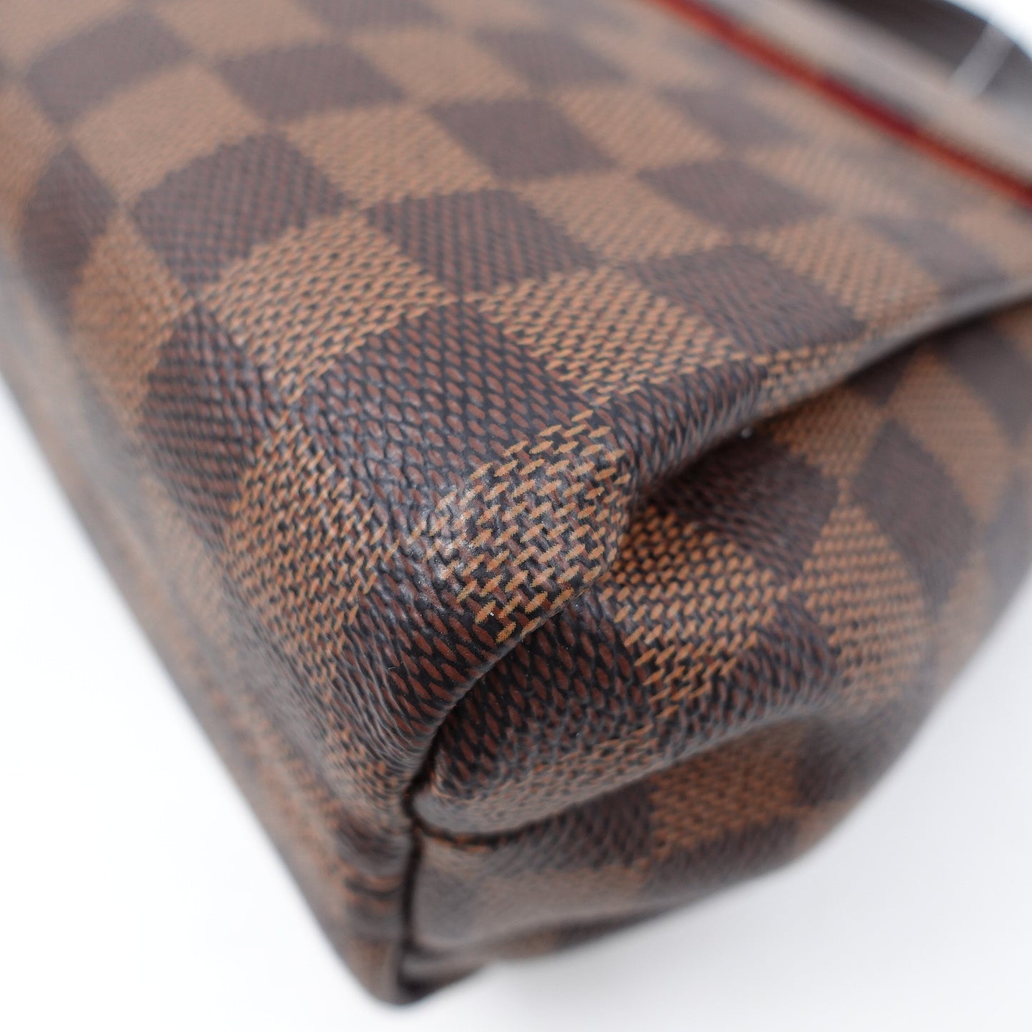 Pre-owned Louis Vuitton Croisette Coated Canvas Shoulder