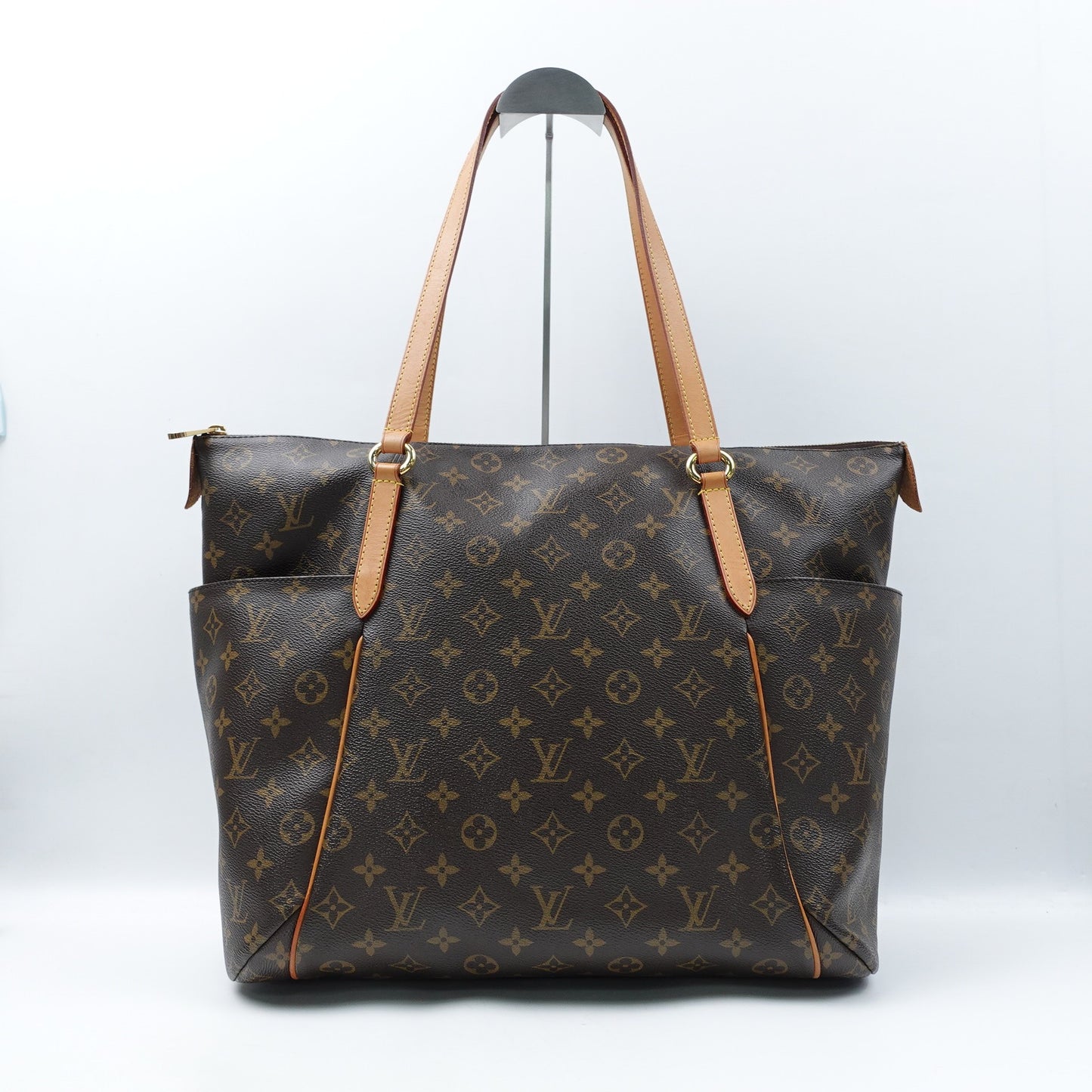 Pre-owned Louis Vuitton Totally MM Monogram Caoted Canvas Shoulder Bag