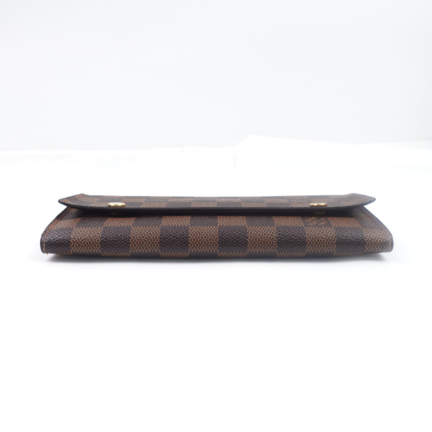 Pre-owned Louis Vuitton 3 In 1 Damier Ebene Wallet
