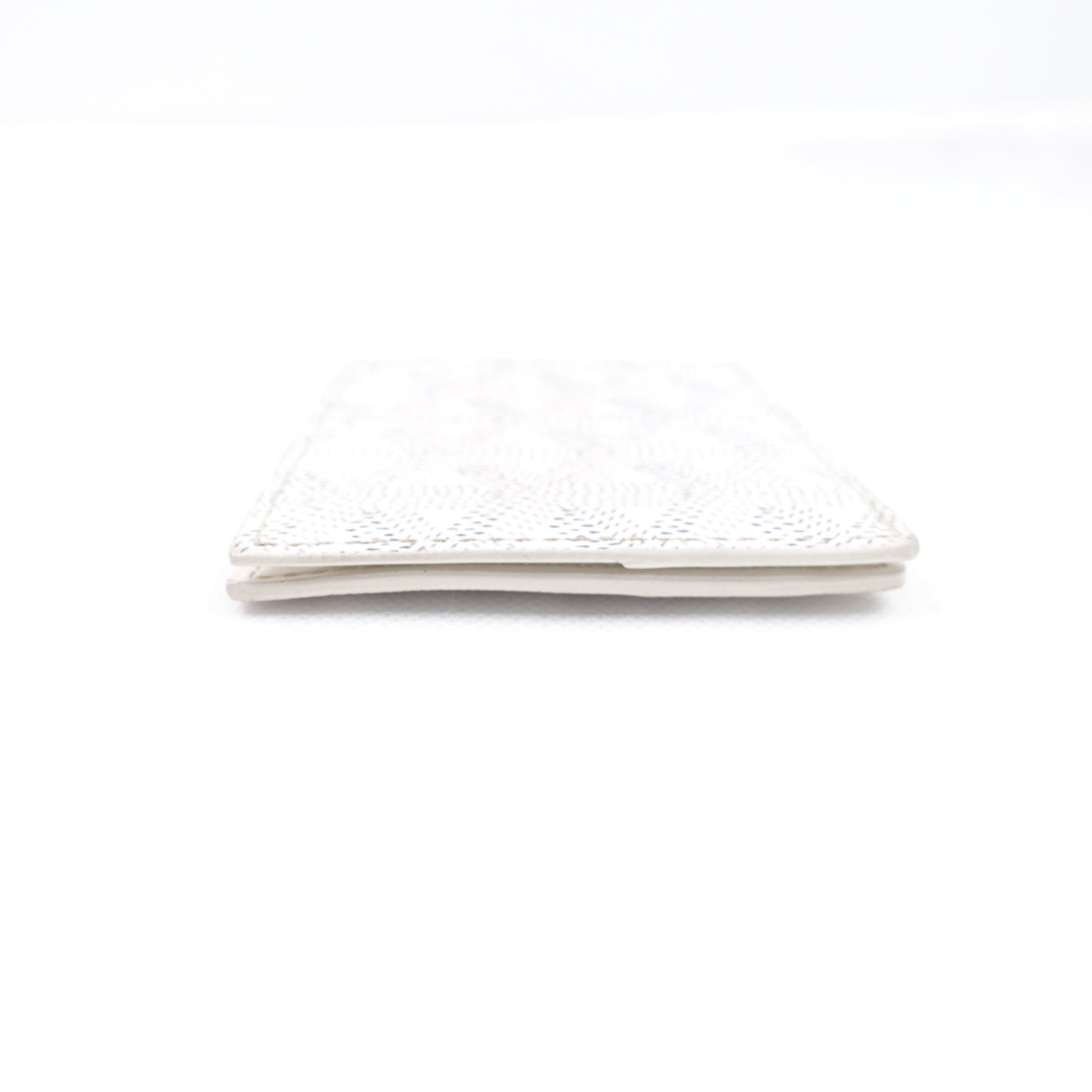 Pre-owned Goyard White Coated Canvas Bifold Wallet