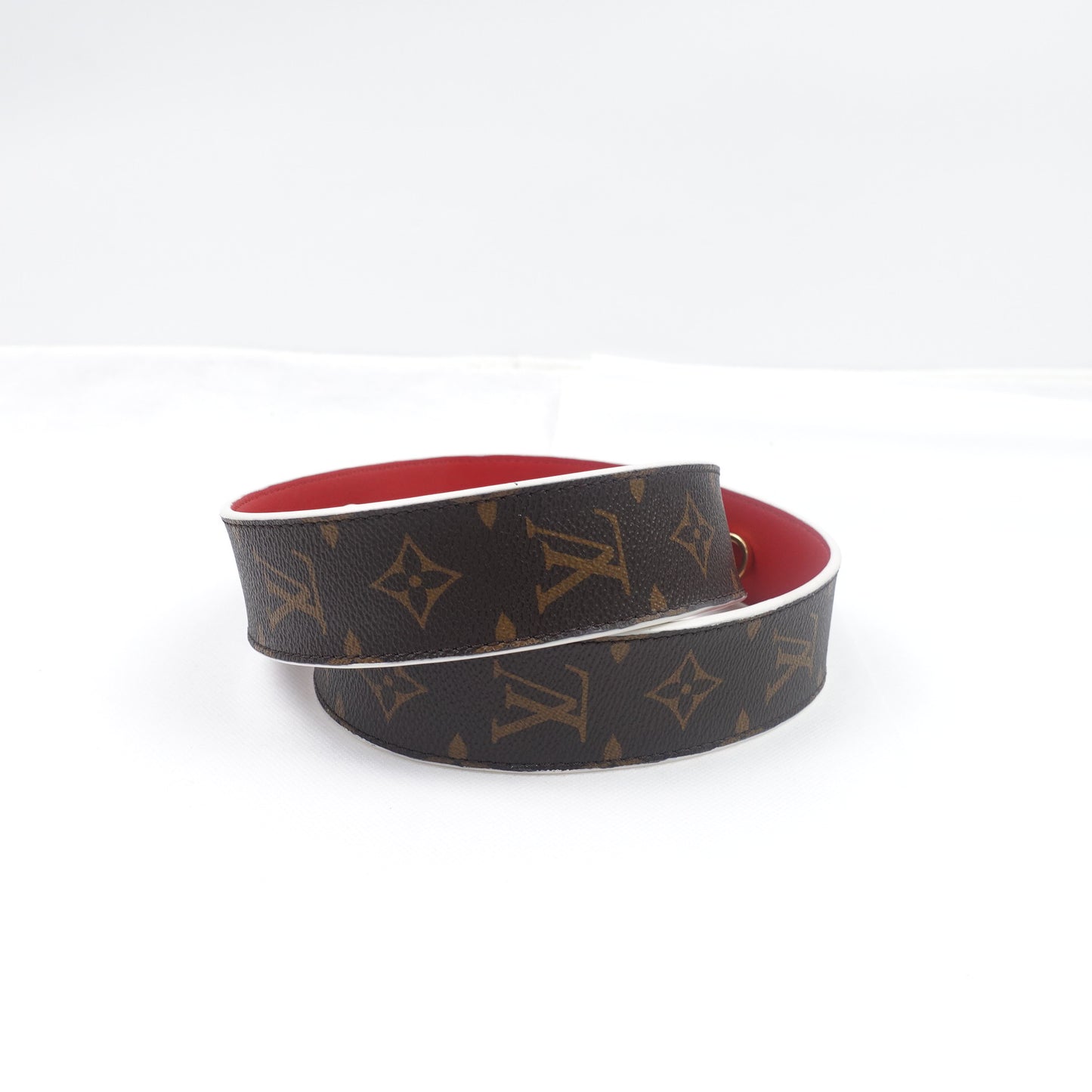 Pre-owned Louis Vuitton Monogram Coated Canvas Strap
