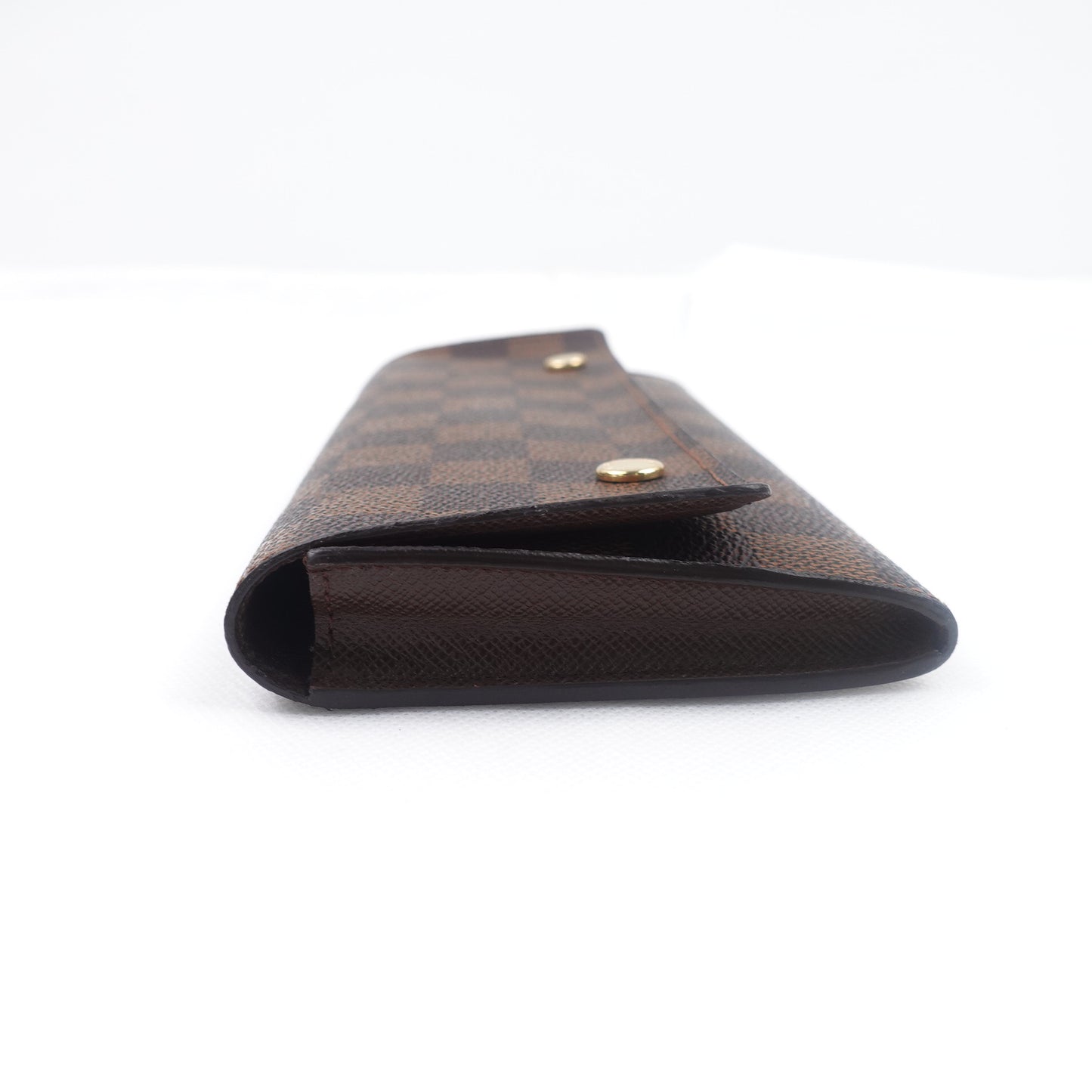 Pre-owned Louis Vuitton 3 In 1 Damier Ebene Wallet