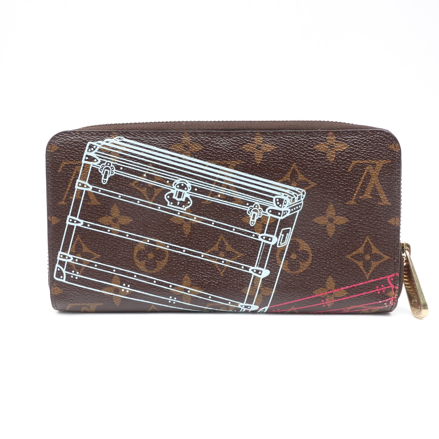 Pre-owned Louis Vuitton Monogram Limited Coated Canvas Wallet