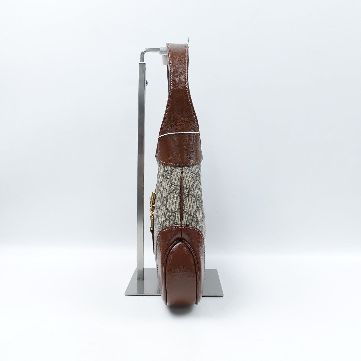 Pre-owned Gucci Jackie 1961 Monogram Coated Canvas Hobo T10312826