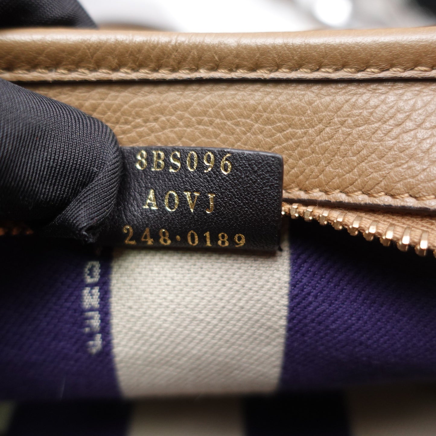 Pre-owned Fendi Blue & Monogram Canvas Shoulder Bag
