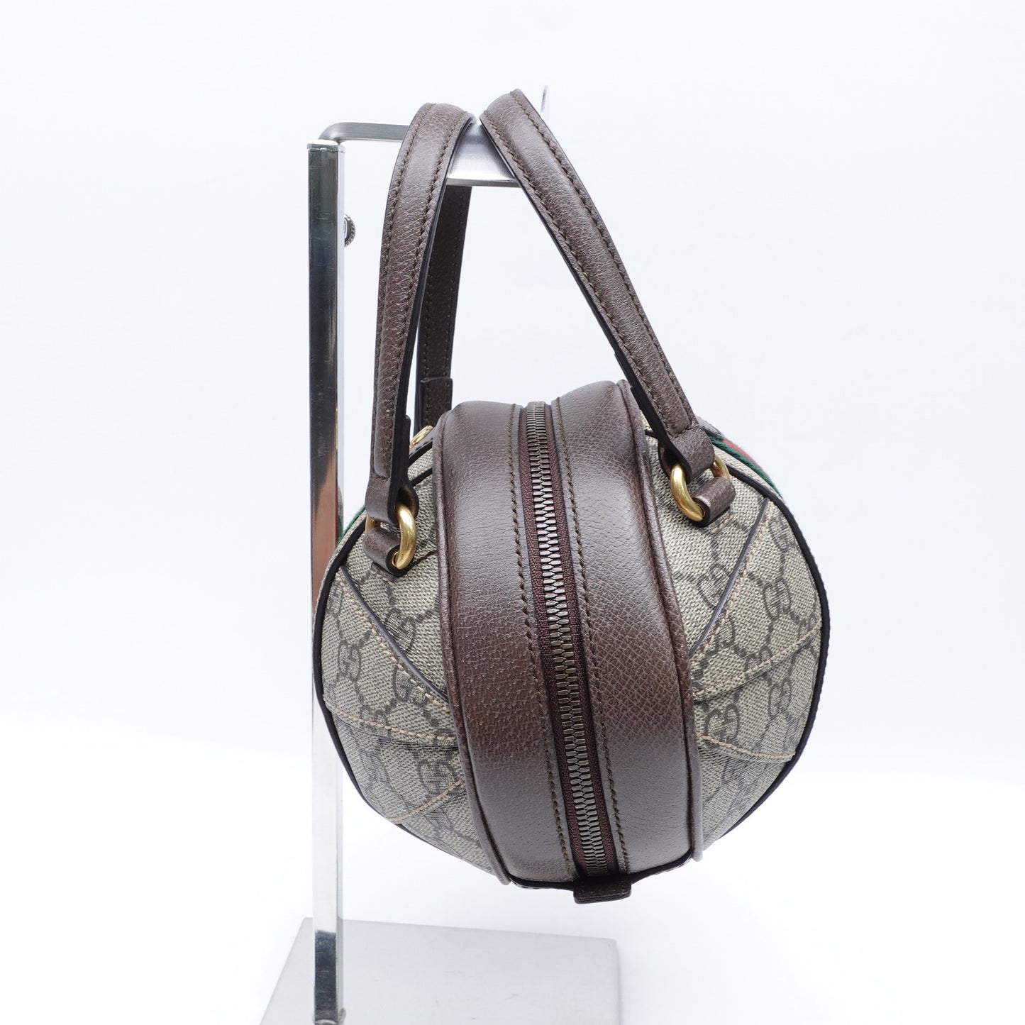 Pre-owned Gucci Ophidia Coated Canvas Shoulder Bag