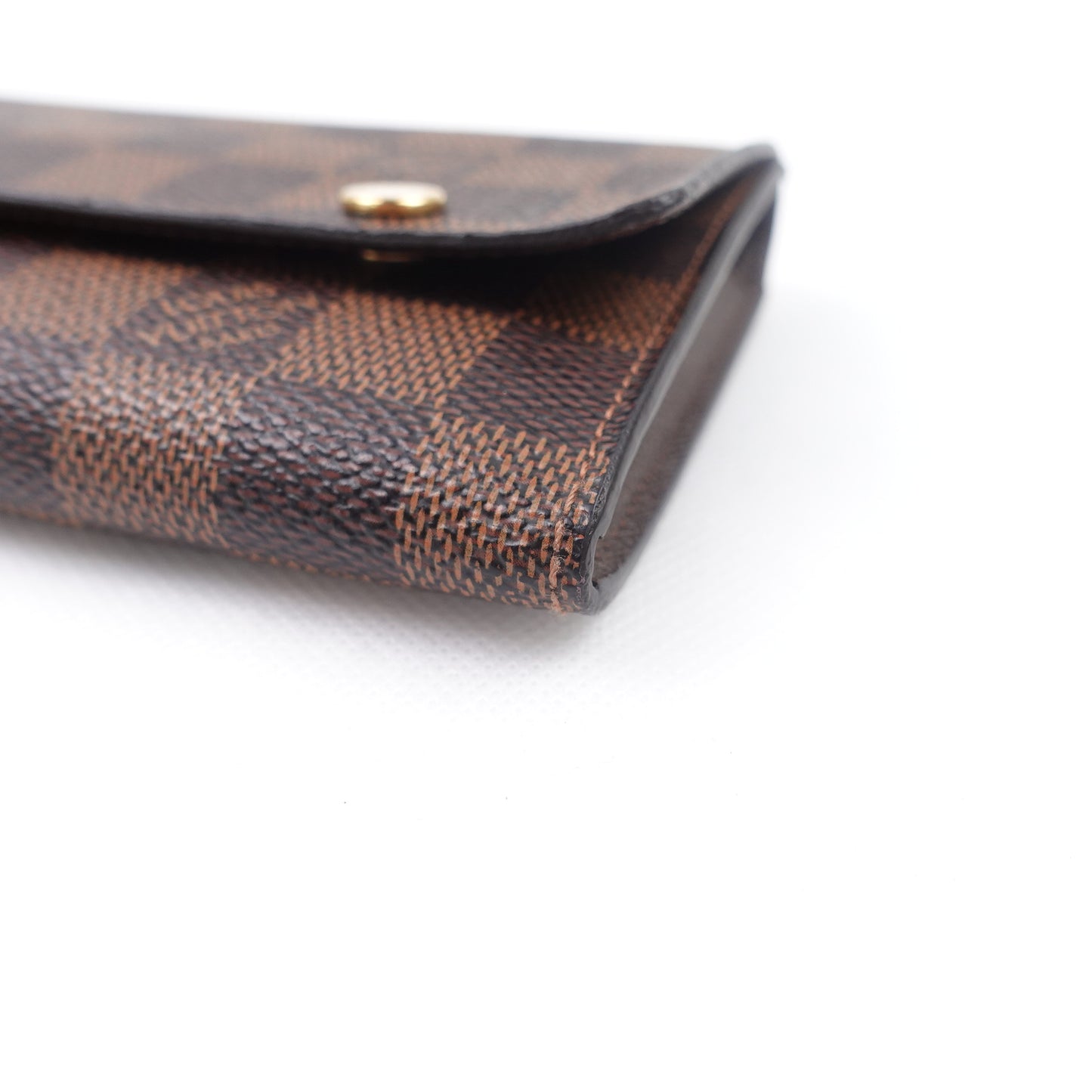 Pre-owned Louis Vuitton 3 In 1 Damier Ebene Wallet