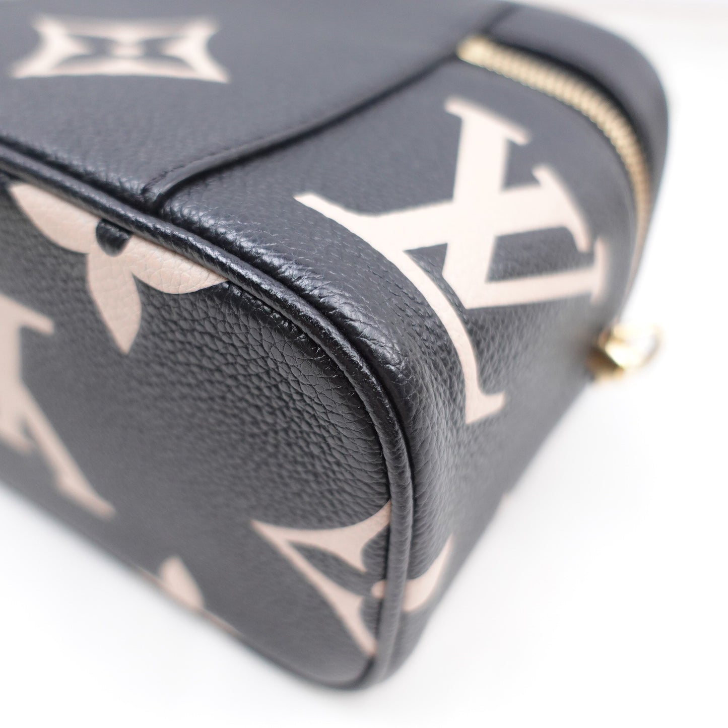 Pre-owned Louis Vuitton Vanity Black Calfskin Vanity Case