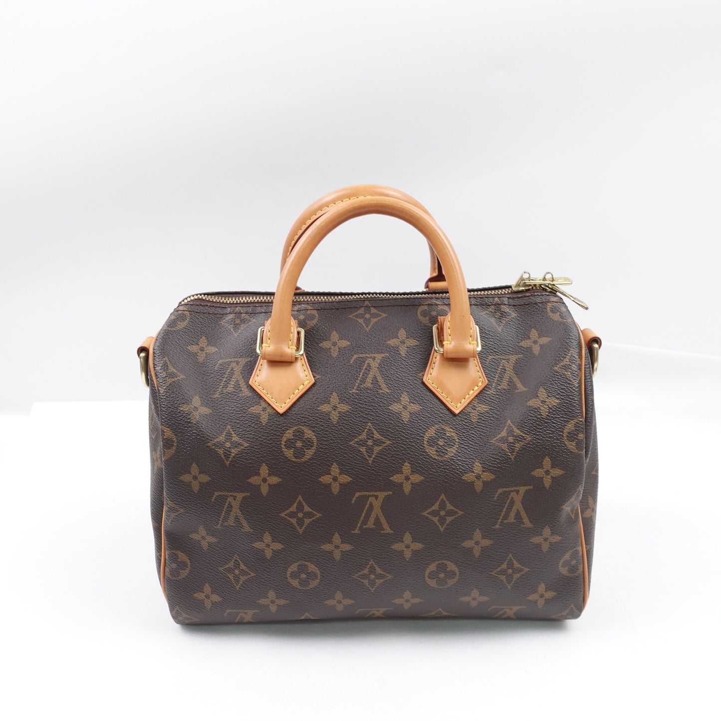 Pre-owned Louis Vuitton Speedy 25 Monogram Coated Canvas Shoulder Bag
