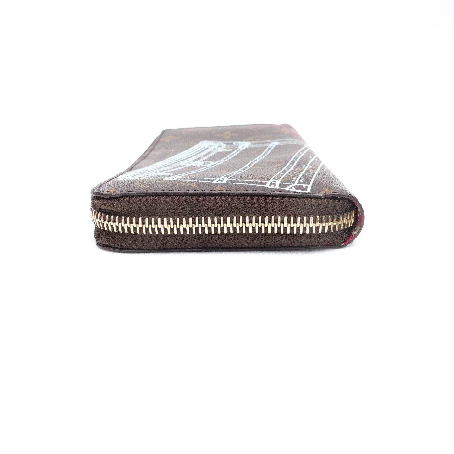 Pre-owned Louis Vuitton Monogram Limited Coated Canvas Wallet