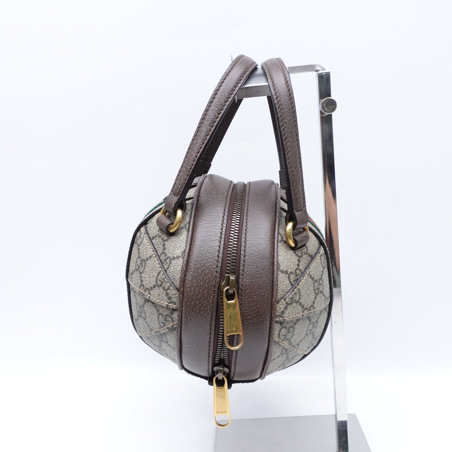 Pre-owned Gucci Ophidia Coated Canvas Shoulder Bag
