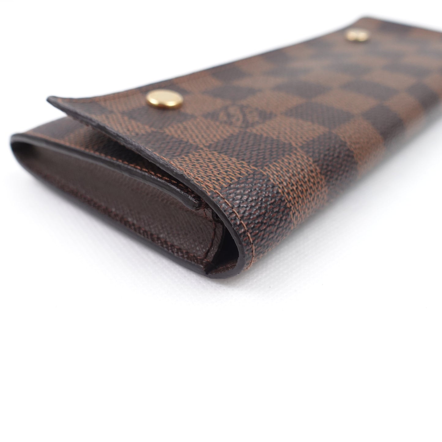 Pre-owned Louis Vuitton 3 In 1 Damier Ebene Wallet