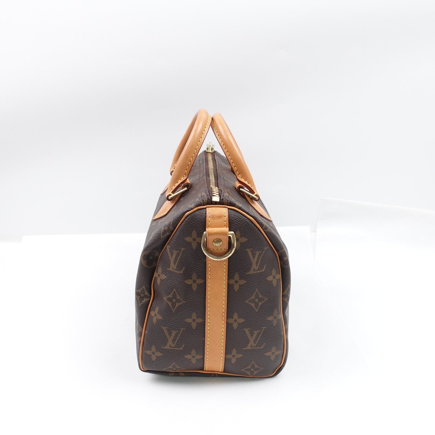 Pre-owned Louis Vuitton Speedy 25 Monogram Coated Canvas Shoulder Bag
