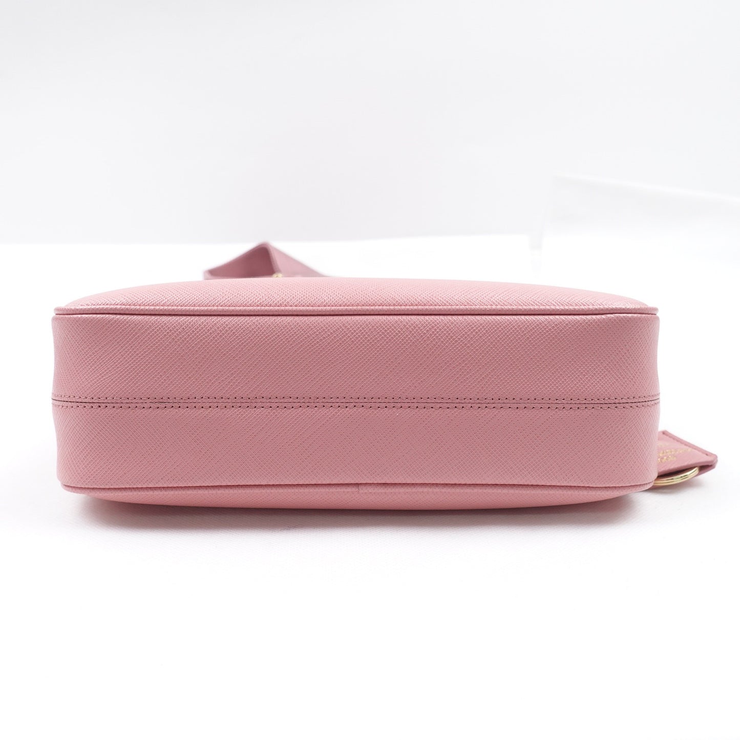 Pre-owned Prada Re-Edition 2005 Pink Calfskin Hobo T10308803