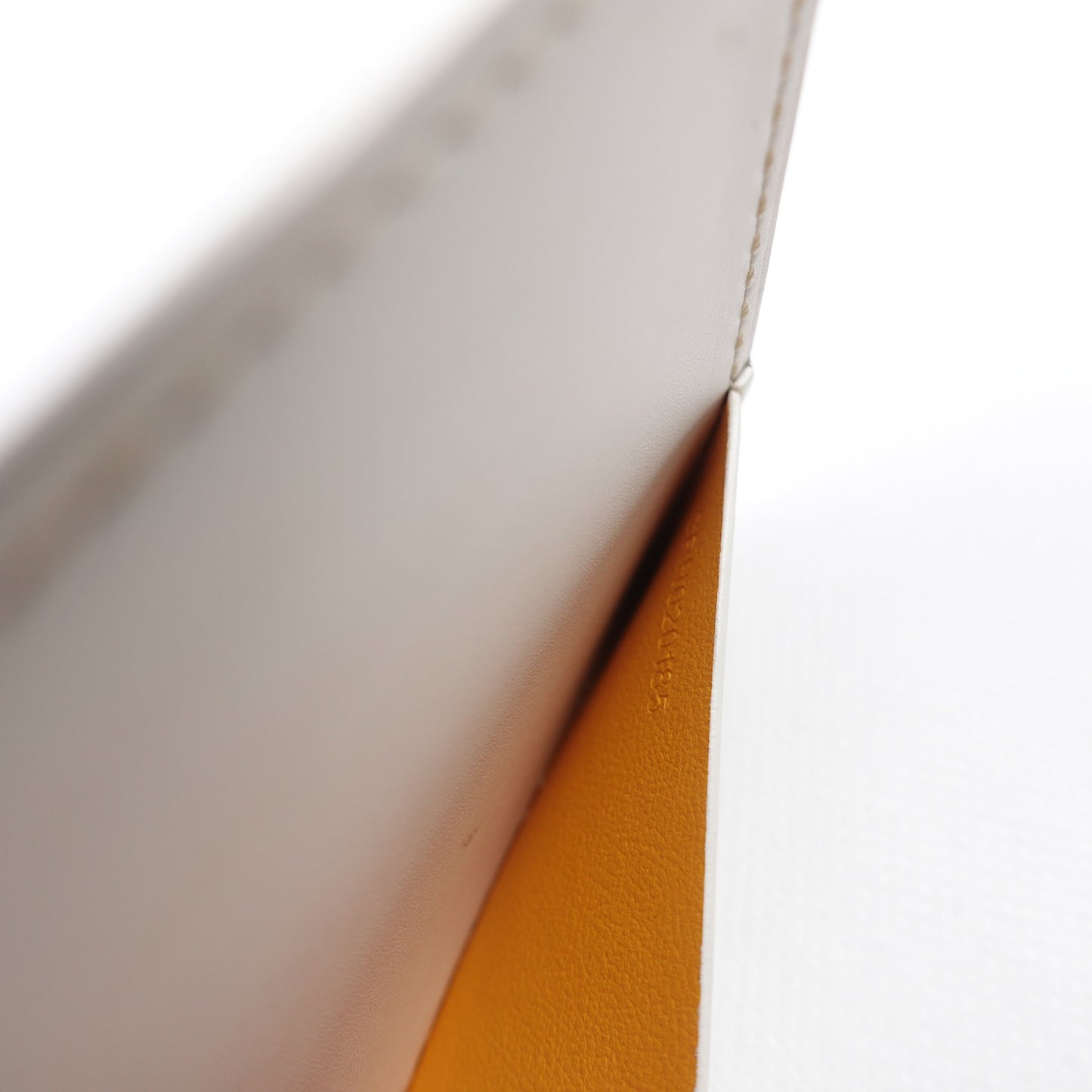 Pre-owned Goyard White Coated Canvas Bifold Wallet