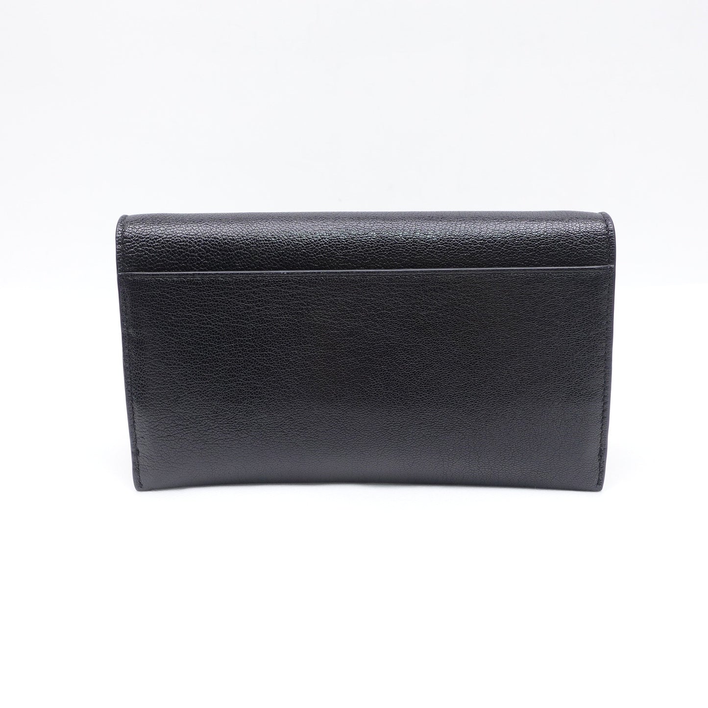 Pre-owned Christian Dior Saddle Black Calfskin Shoulder Bag