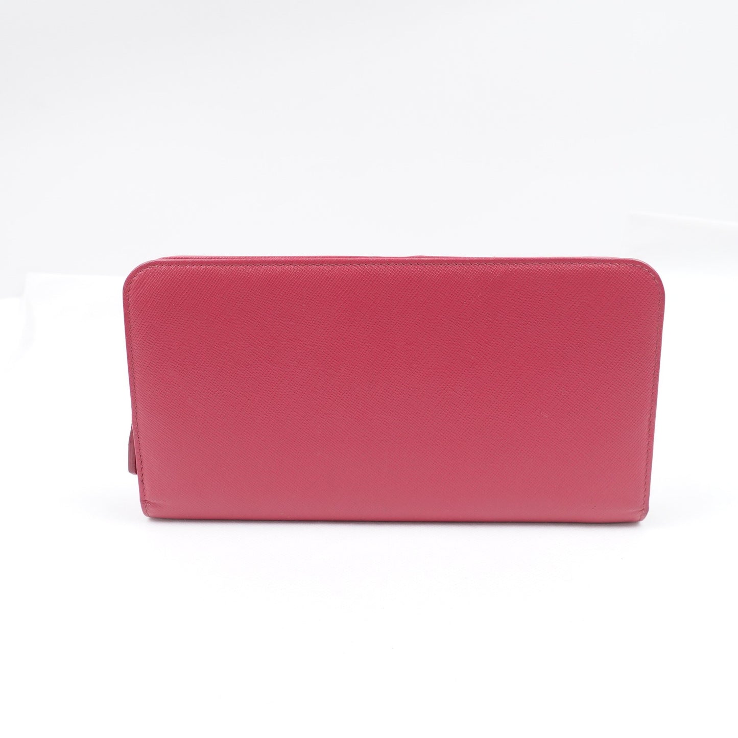 Pre-owned Prada PInk Calfskin Wallet T10314129