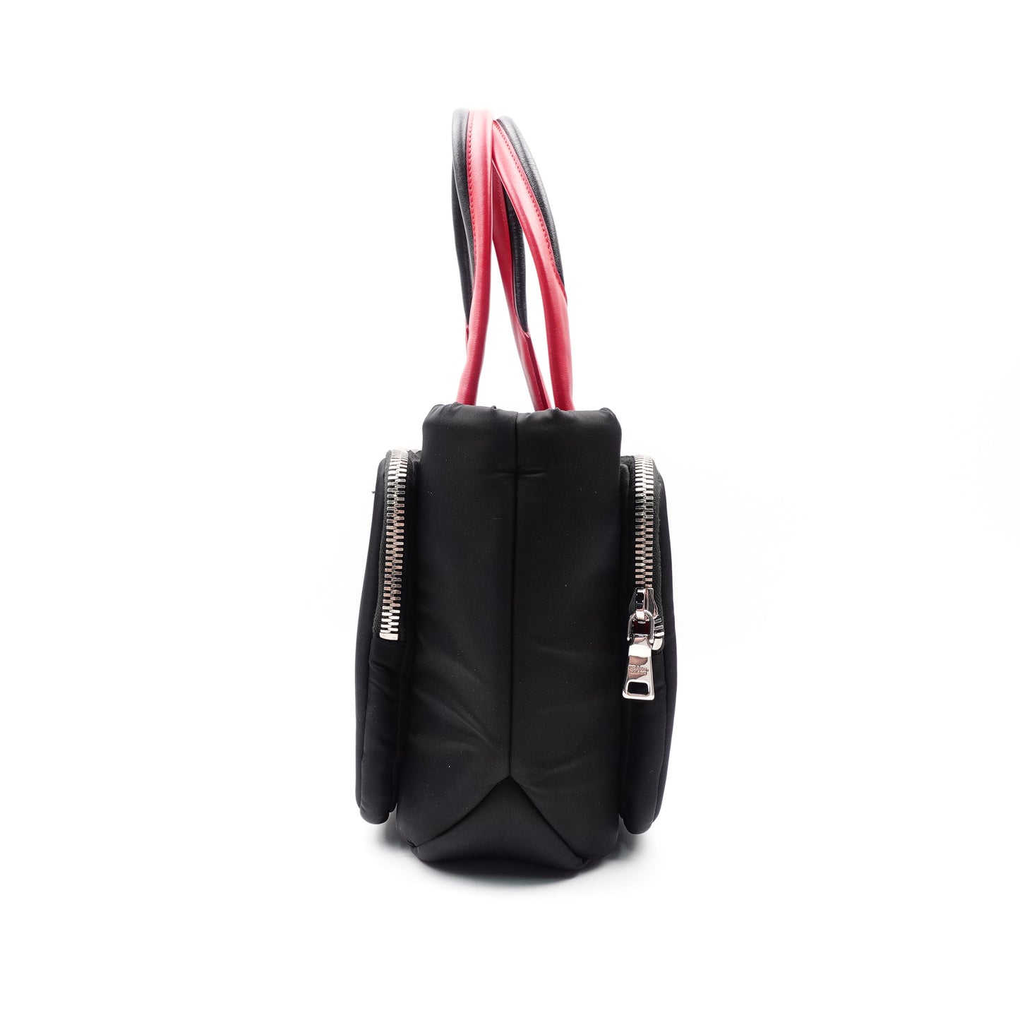 Pre-owned Prada Tessuto Black Nylon Shoulder Bag