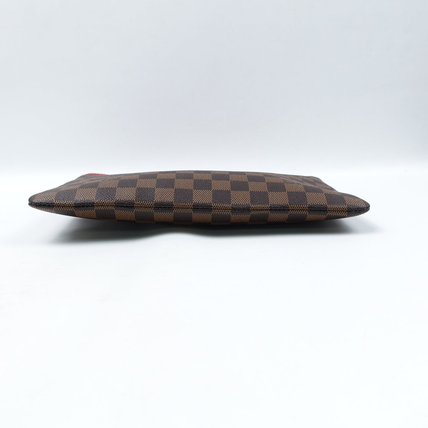 Pre-owned Louis Vuiiton Daily Damier Ebene Coated Canvas Clutch